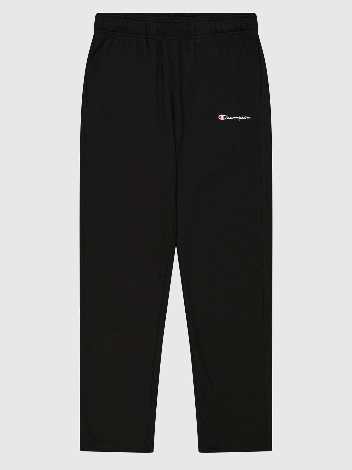 PANTALONE JOGGERS CON GAMBA DRITTA CHAMPION UOMO NERO