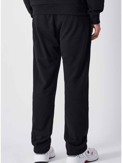 PANTALONE JOGGERS CON GAMBA DRITTA CHAMPION UOMO NERO