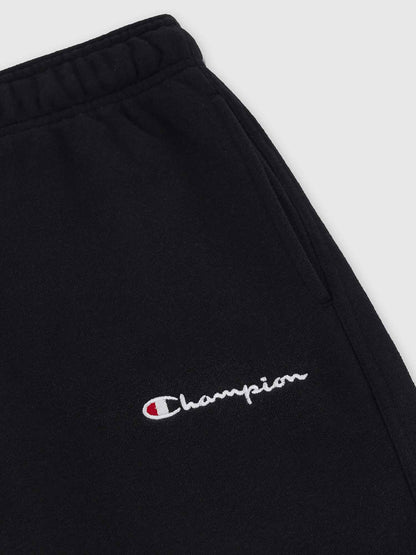 PANTALONE JOGGERS CON GAMBA DRITTA CHAMPION UOMO NERO