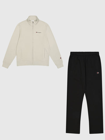 TUTA CHAMPION UOMO BEIGE NERO