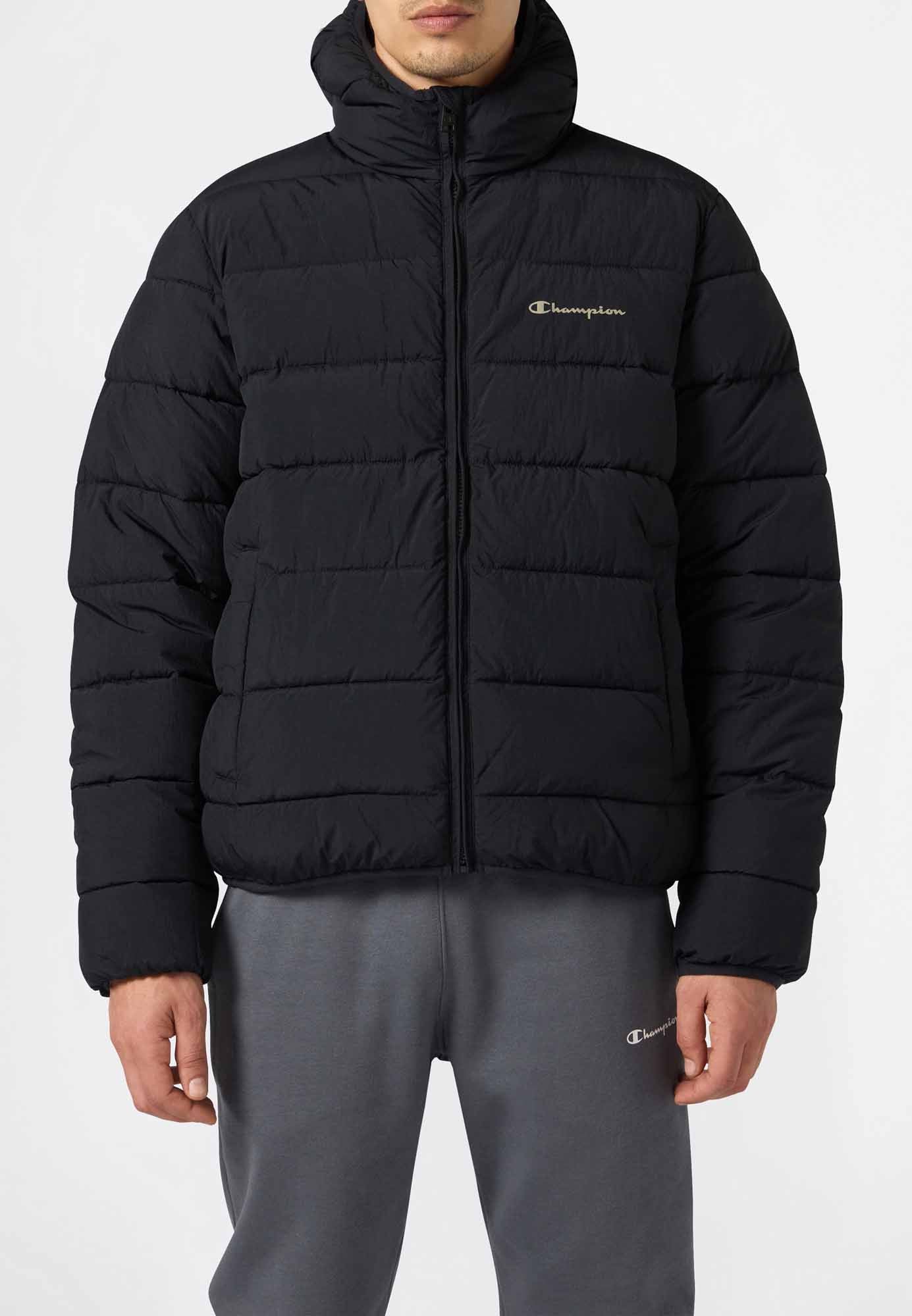 Champion 221548 KK001, giubbino da uomo nero