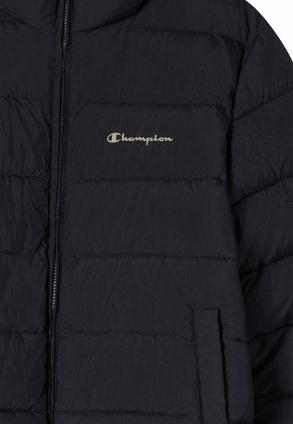 Champion 221548 KK001, giubbino da uomo nero