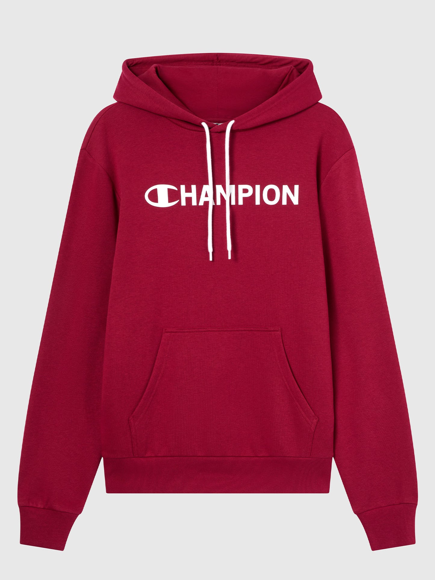 FELPA CON CAPPUCCIO CHAMPION DA UOMO BORDEAUX