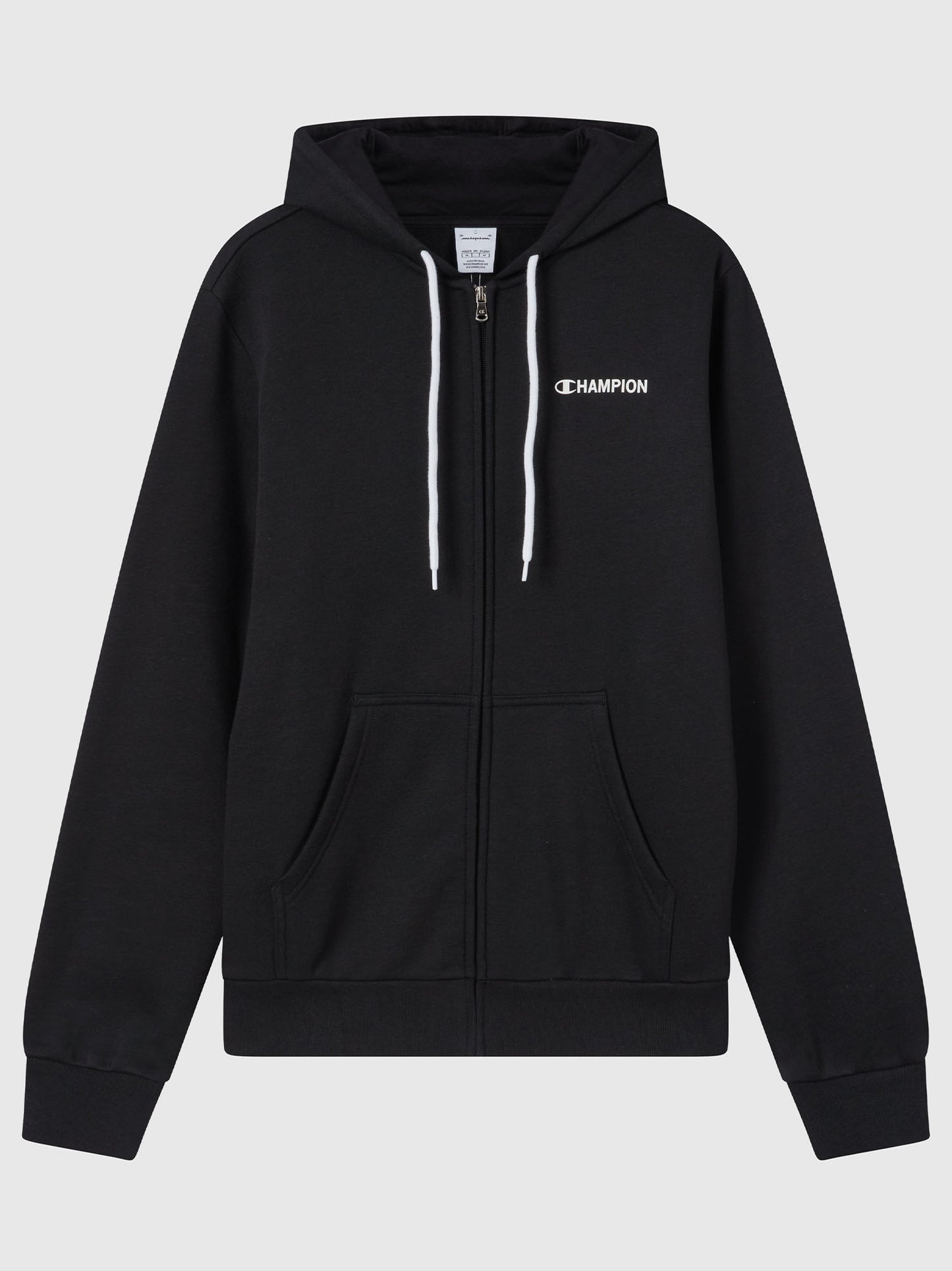 FELPA FULL ZIP CHAMPION DA UOMO NERO