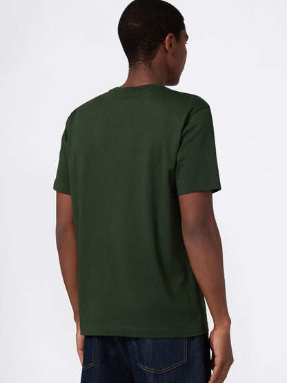 T-SHIRT GIROCOLLO CHAMPION DA UOMO VERDE