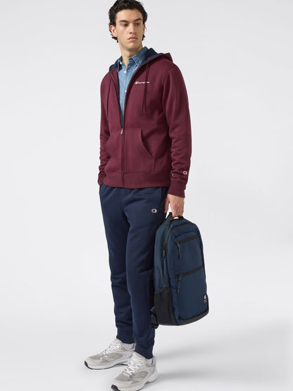 TUTA CON CAPPUCCIO FULL ZIP CHAMPION DA UOMO BORDEAUX