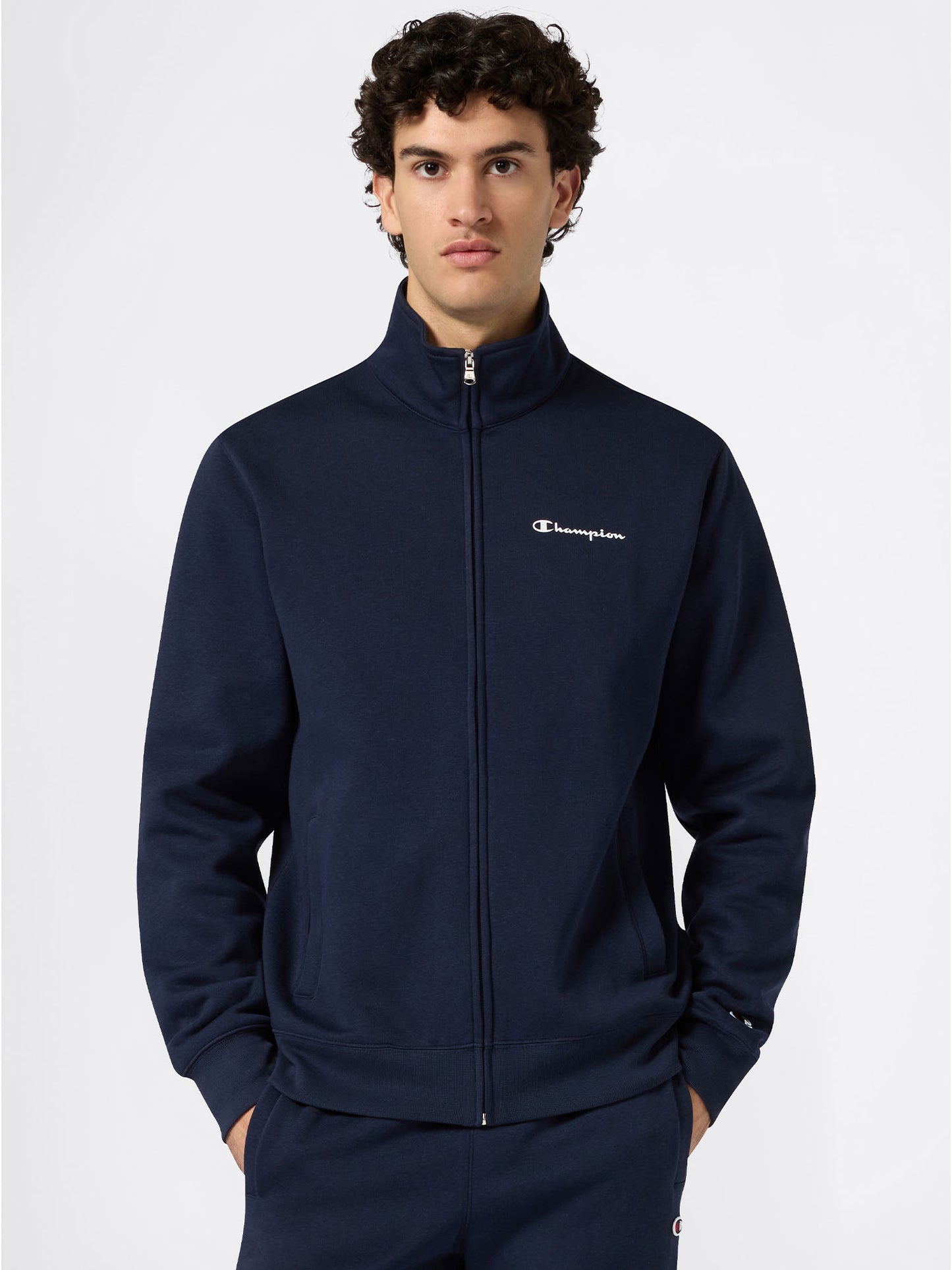 TUTA FULL ZIP CHAMPION  DA UOMO BLU