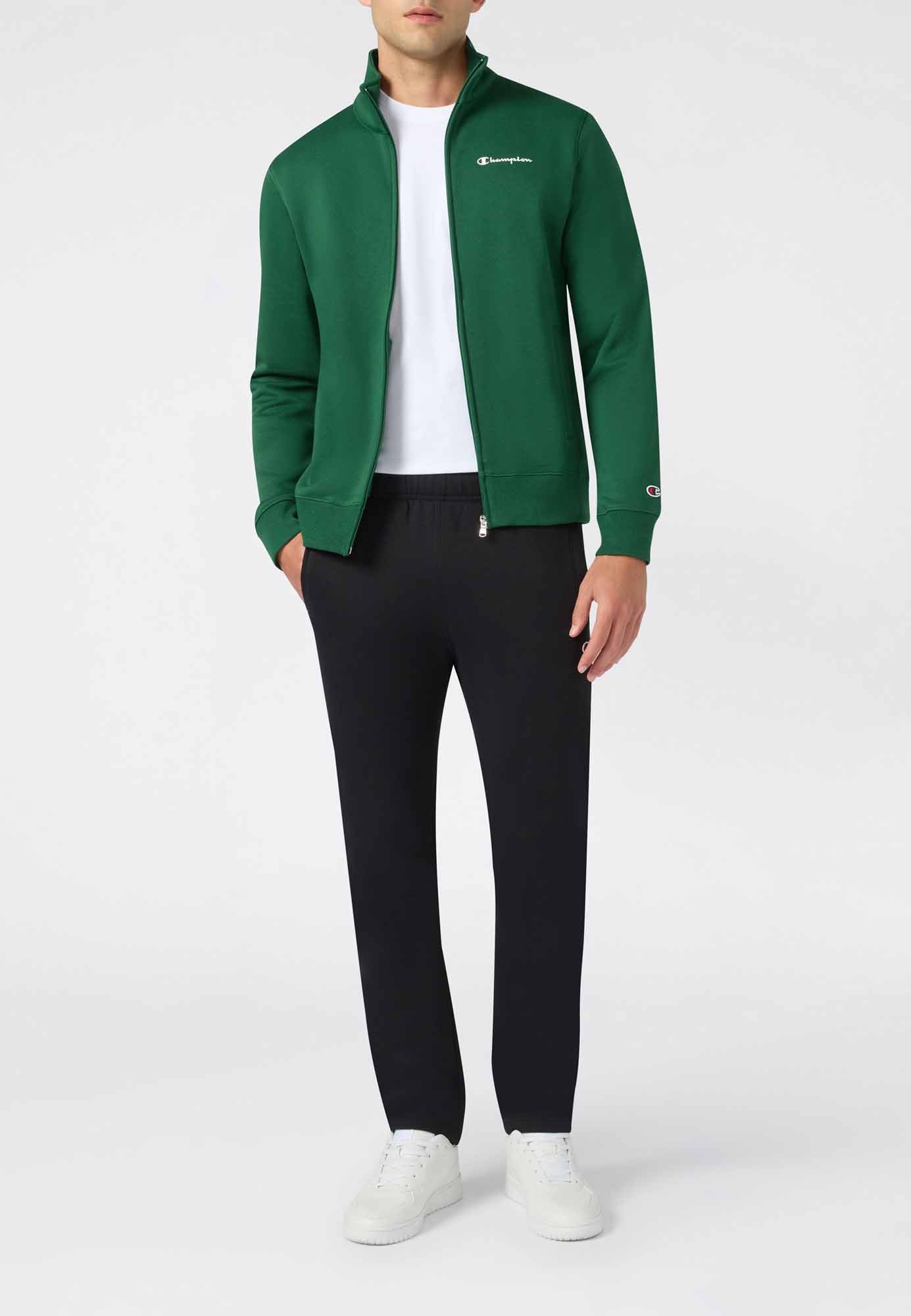 Champion 221786, tuta da uomo verde