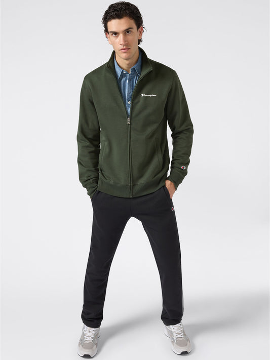 TUTA FULL ZIP CHAMPION  DA UOMO VERDE