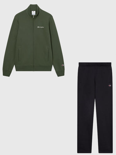 TUTA FULL ZIP CHAMPION  DA UOMO VERDE