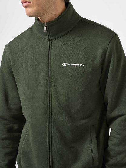 TUTA FULL ZIP CHAMPION  DA UOMO VERDE