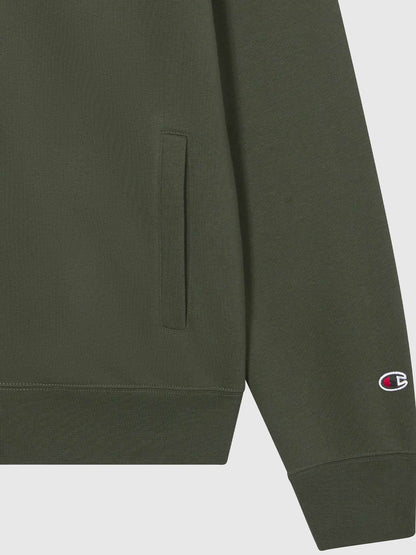TUTA FULL ZIP CHAMPION  DA UOMO VERDE