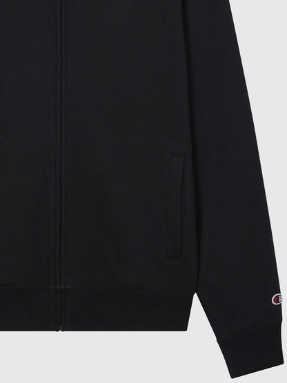 TUTA FULL ZIP CHAMPION  DA UOMO NERO