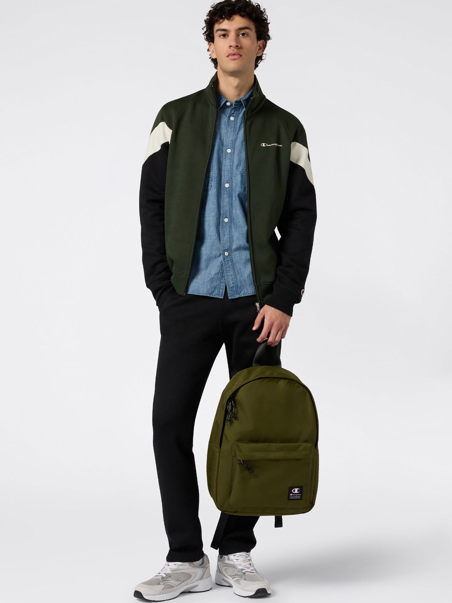 TUTA CHAMPION DA UOMO VERDE