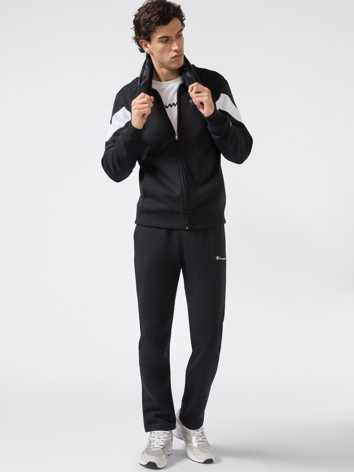 TUTA CHAMPION DA UOMO NERO