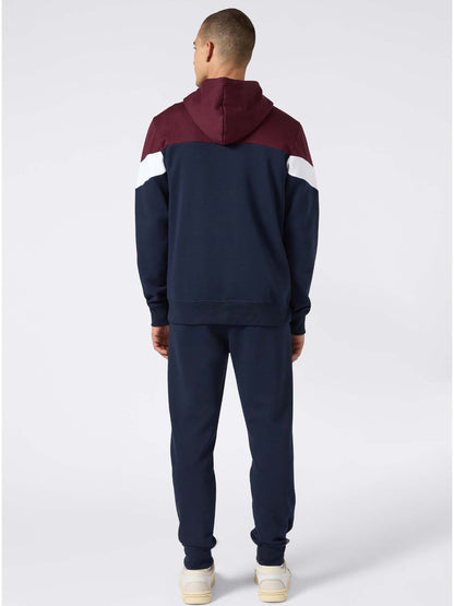 TUTA FULL ZIP E CAPPUCCIO CHAMPION DA UOMO BORDEAUX