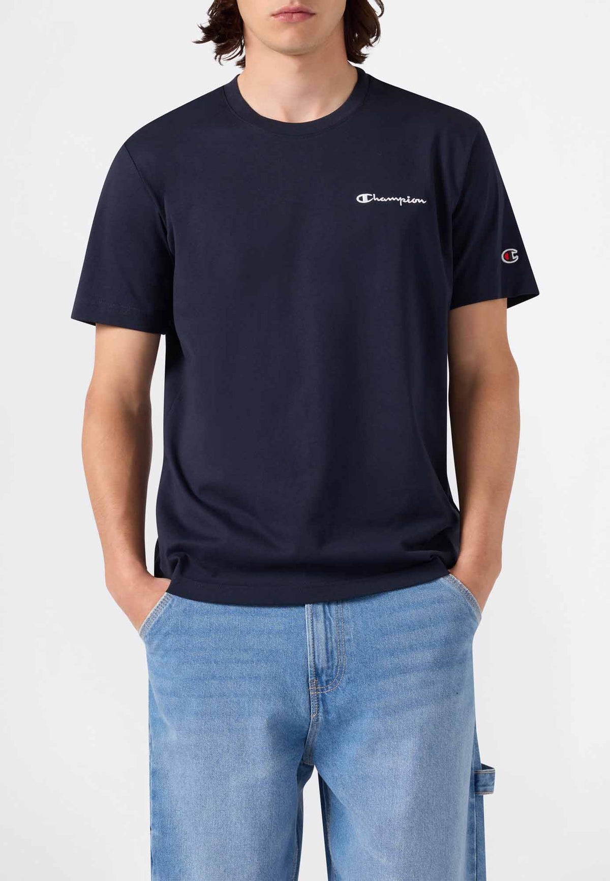 Champion t-shirt da uomo blu