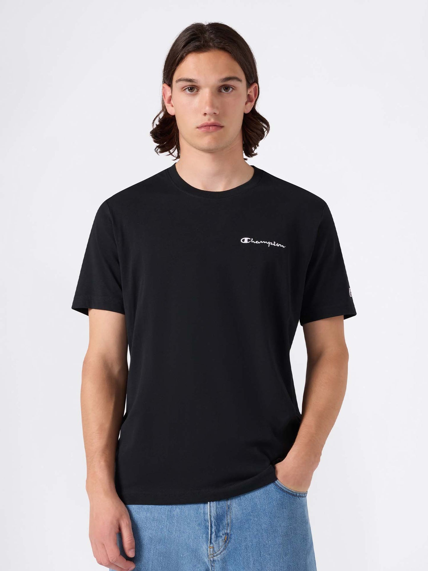 Champion Icons t-shirt maniche corte da uomo nera