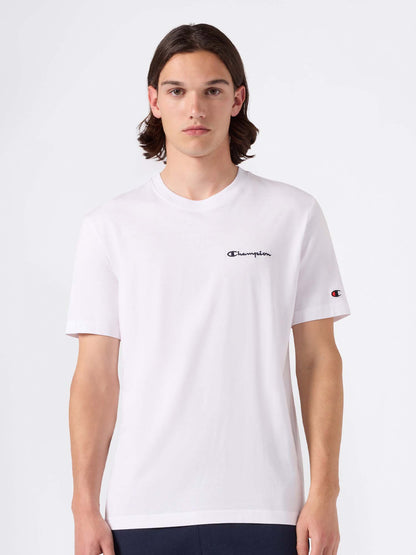 Champion Icons, t-shirt uomo bianca in cotone
