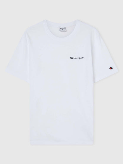 Champion Icons, t-shirt uomo bianca in cotone