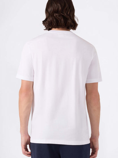 Champion Icons, t-shirt uomo bianca in cotone