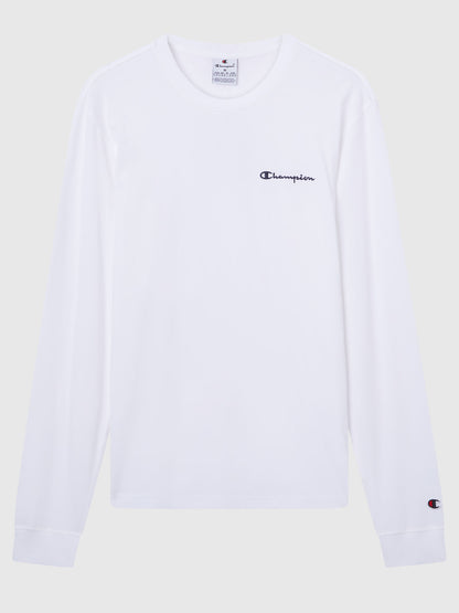 MAGLIA GIROCOLLO BASIC CHAMPION DA UOMO BIANCO