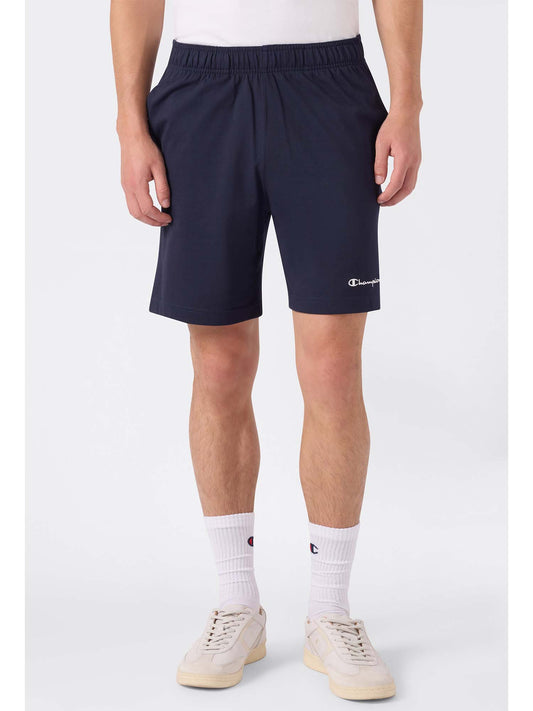 Champion Bermuda shorts da uomo in jersey blu