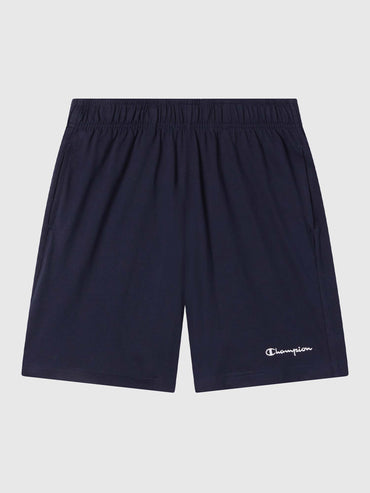 Champion Bermuda shorts da uomo in jersey blu