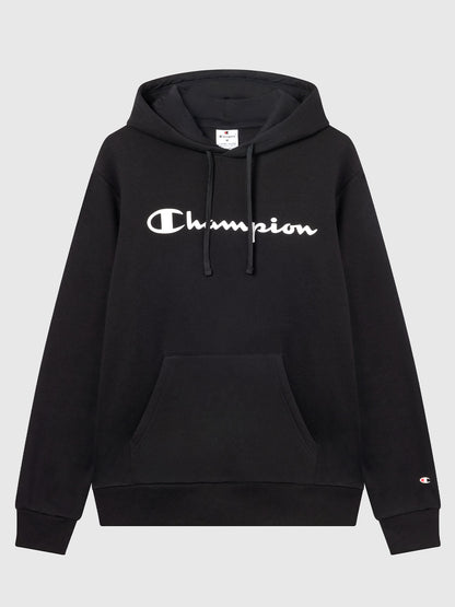 FELPA CON CAPPUCCIO CHAMPION DA UOMO NERO