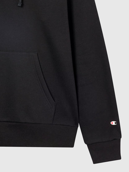 FELPA CON CAPPUCCIO CHAMPION DA UOMO NERO