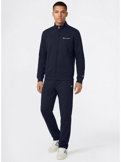 Champion tuta full zip da uomo blu per training e tempo libero