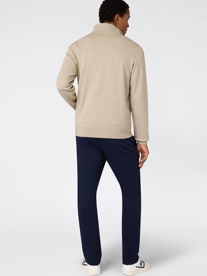 Champion tuta full zip da uomo beige con stile sportivo
