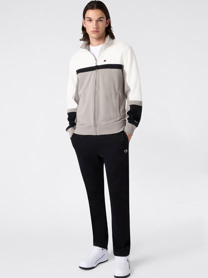 Champion tuta da uomo fango con zip full-zip e vestibilità regolare