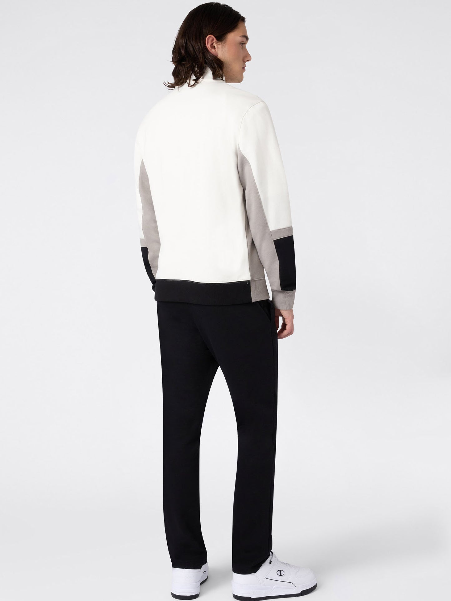 Champion tuta da uomo fango con zip full-zip e vestibilità regolare