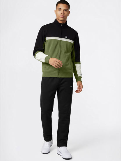 Tuta da uomo Champion verde per la primavera-estate