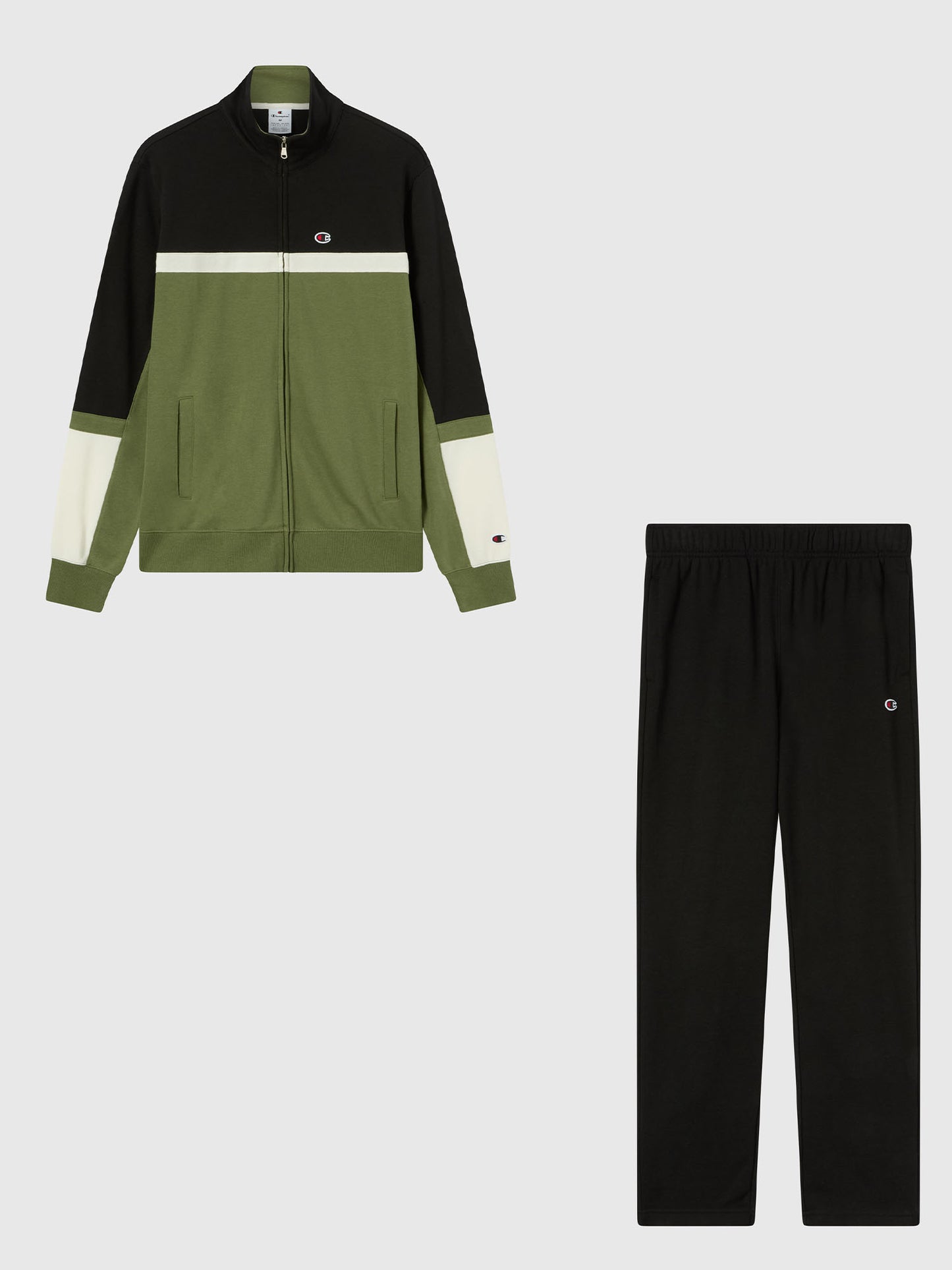 Tuta da uomo Champion verde per la primavera-estate