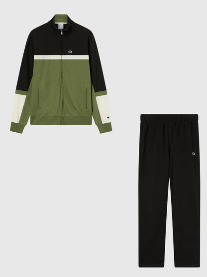 Tuta da uomo Champion verde per la primavera-estate