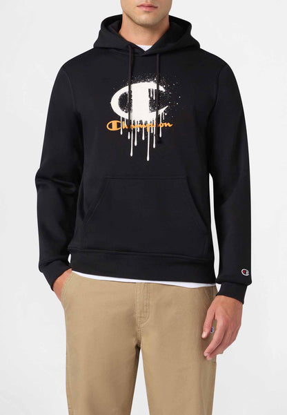 Champion felpa fl da uomo nero