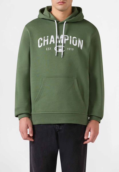 Champion felpa fl da uomo verde