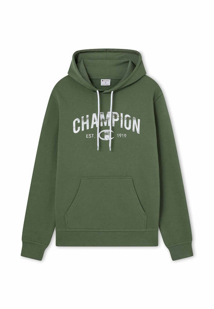 Champion felpa fl da uomo verde