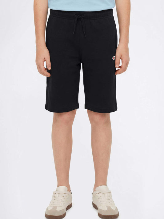 Shorts nero da bambino Champion comodi e pratici