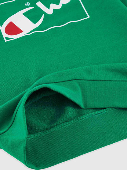 TUTA CHAMPION BAMBINO VERDE BLU