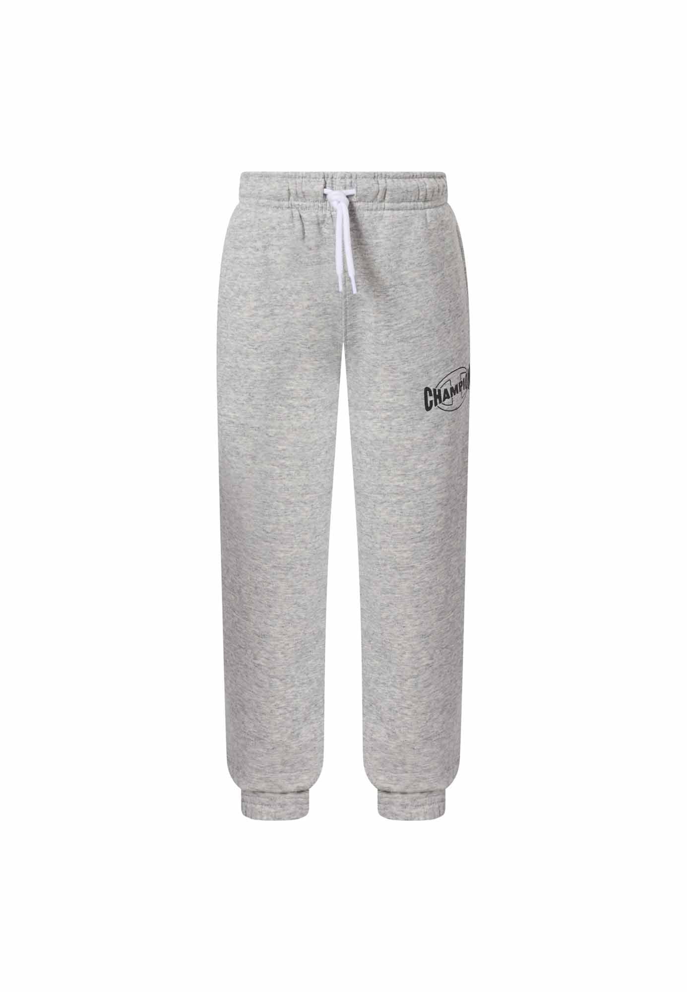 Champion 307257 Em037, pantalone da unisex bambino grigio