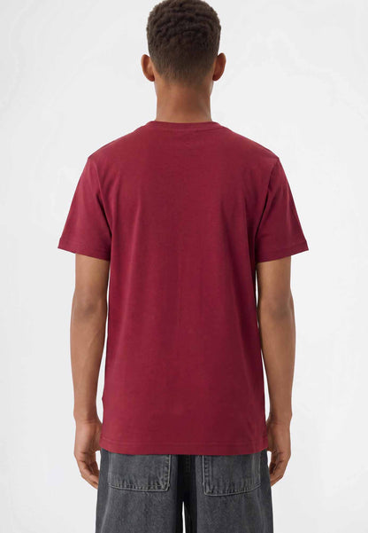 Champion 307259 rs508, t-shirt a maniche lunghe Unisex bambino bordeaux
