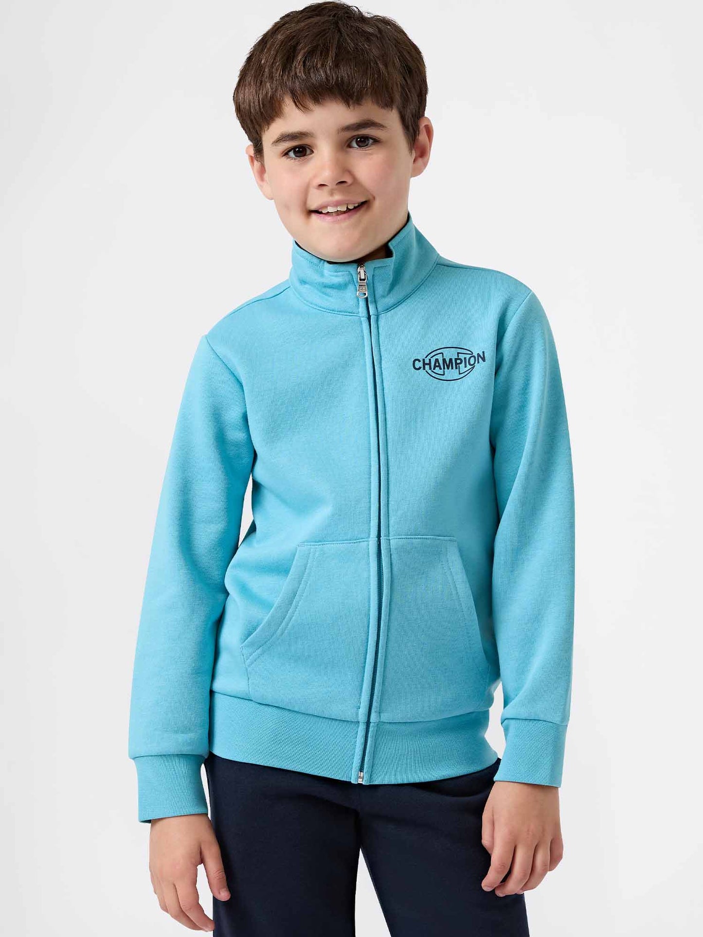 TUTA CHAMPION DA BAMBINO CELESTE