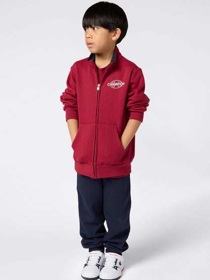 TUTA CHAMPION DA BAMBINO BORDEAUX
