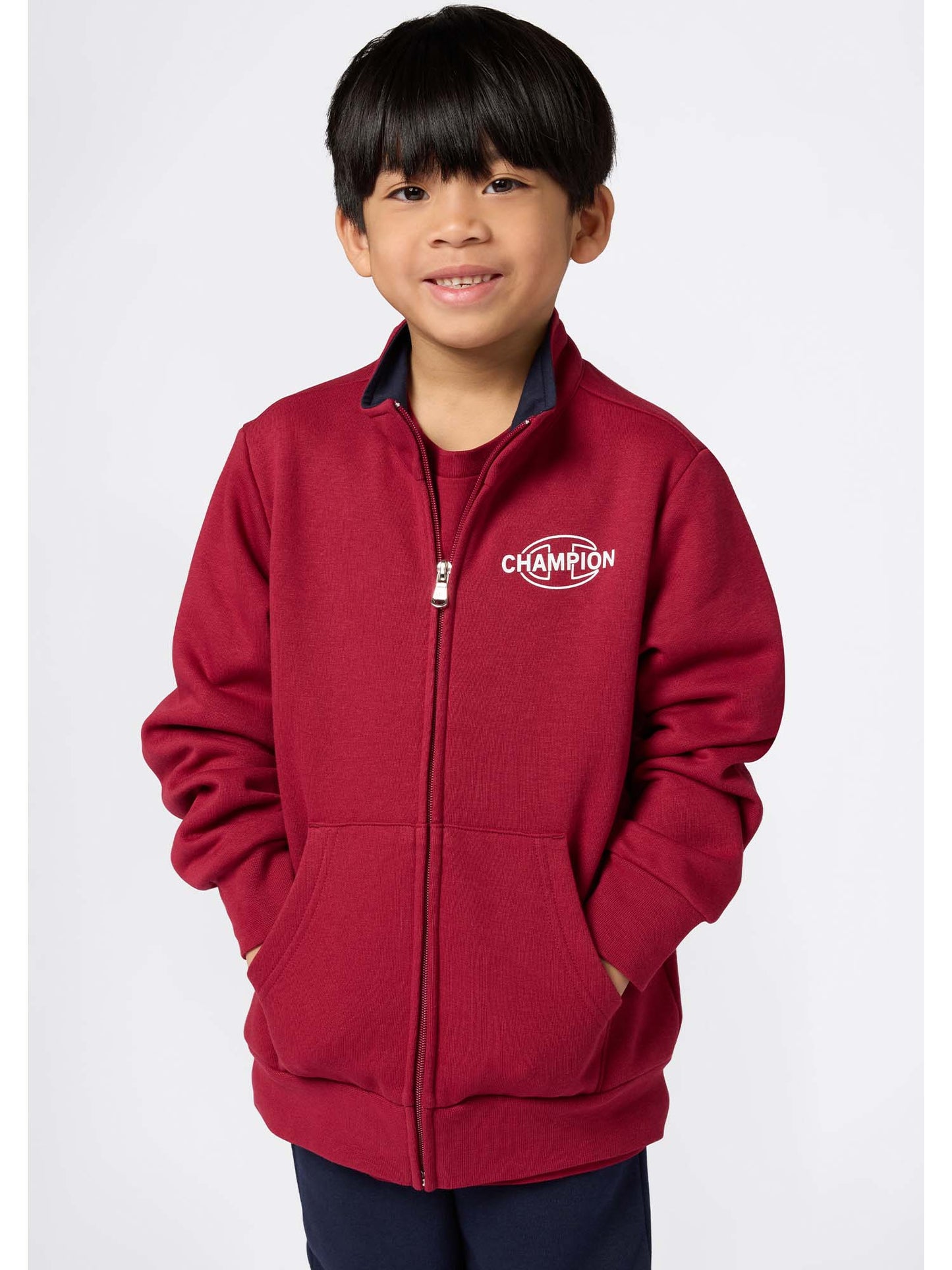 TUTA CHAMPION DA BAMBINO BORDEAUX