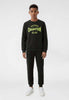 champion-boys-crewneck-sweatsuit-tuta-da-unisex-bambino-nero