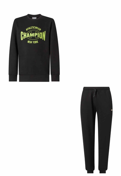 Champion b. tuta fl da bambino/a nero