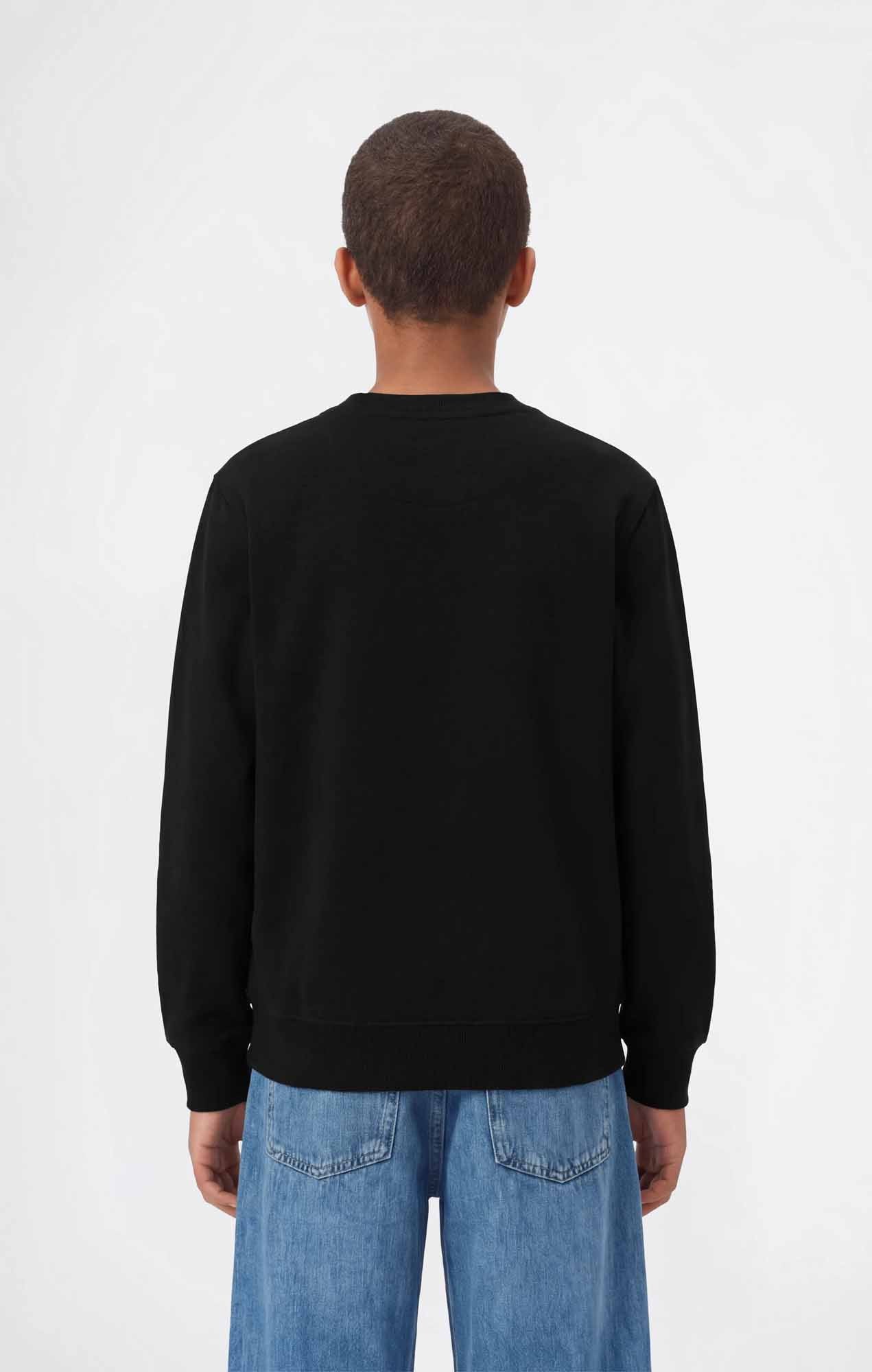 Champion Icons Crewneck, felpa da unisex bambino nera